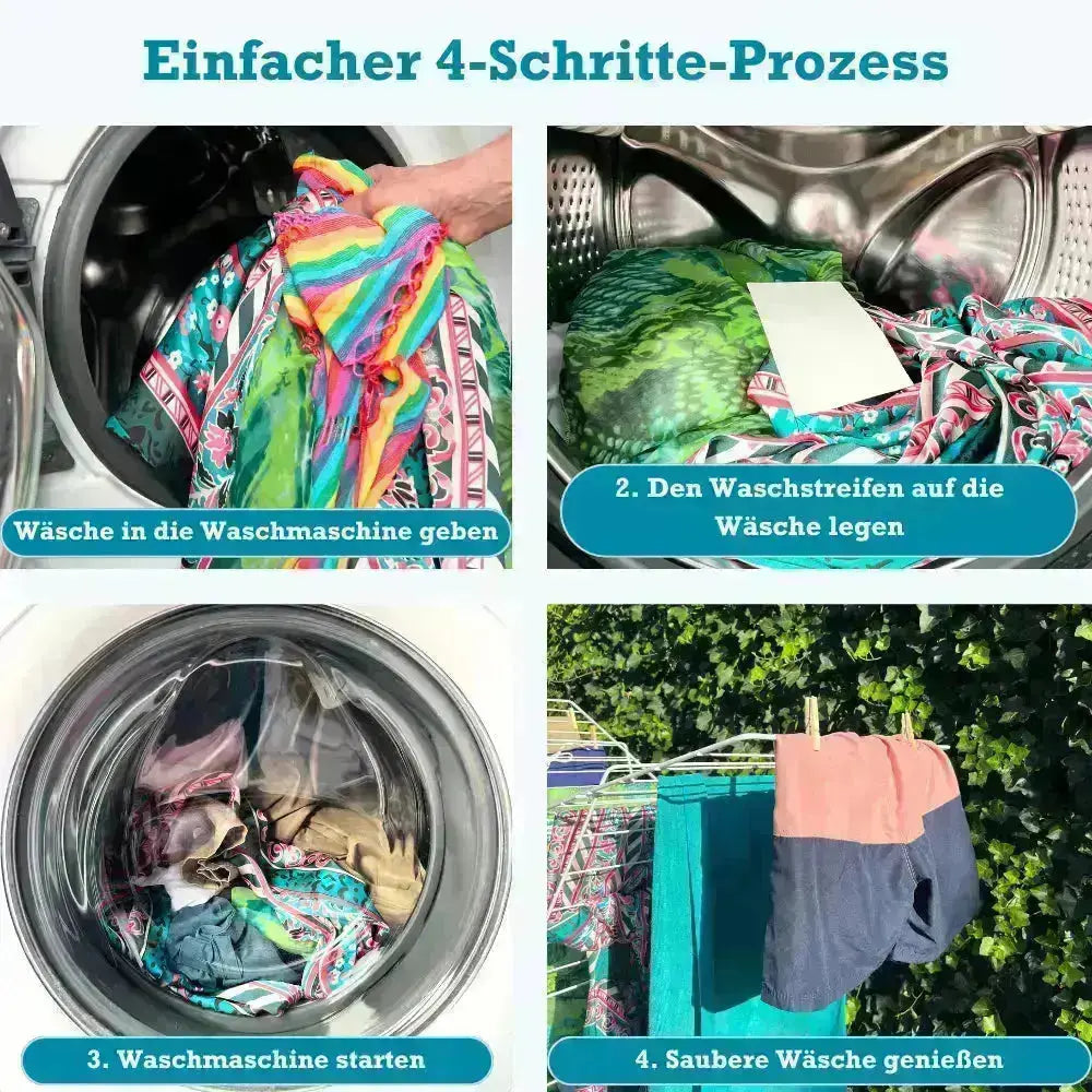 Einmalige Aktion | Umweltfreundliche Waschmittel-Blätter