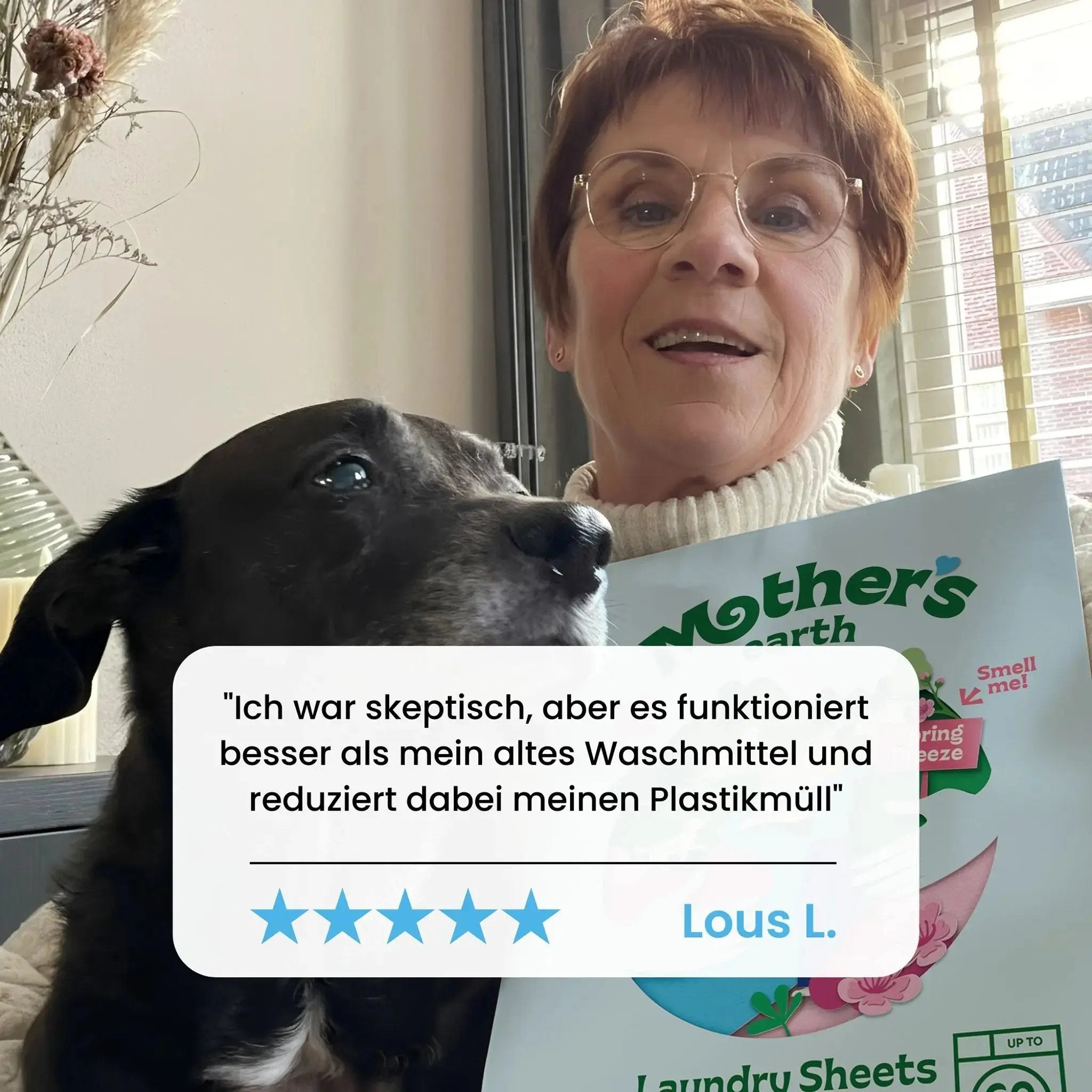 Umweltfreundliche Waschmittel-Blätter - für Seide & Wolle